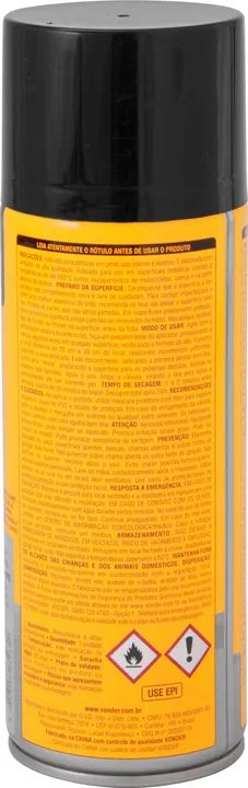 Tinta em spray alta temperatura, preto, 350 ml/250 g, VONDER  - Foto 2