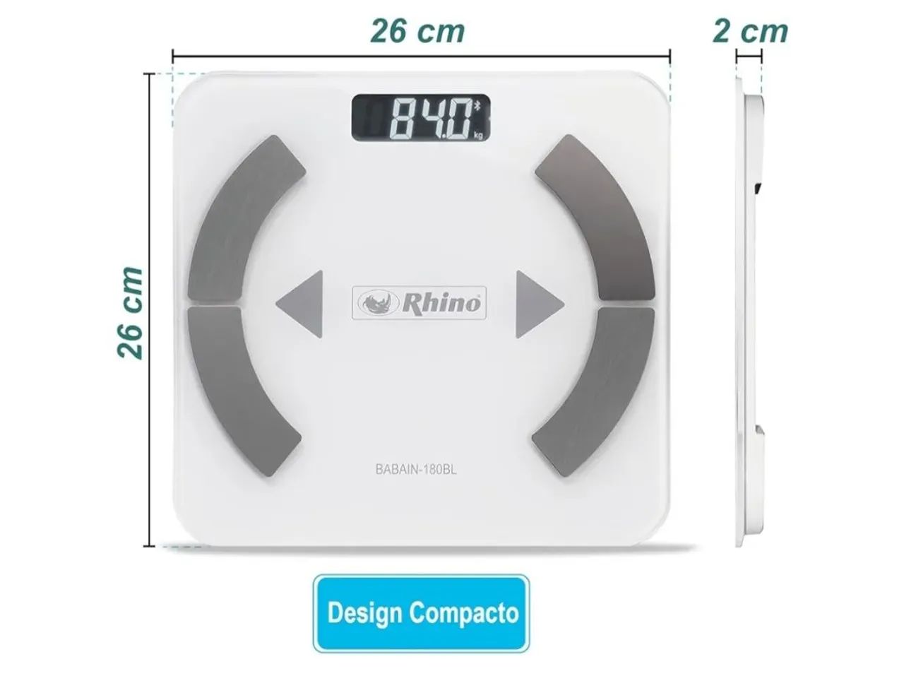 Balança de Bioimpedância Rhino Smart - Foto 2