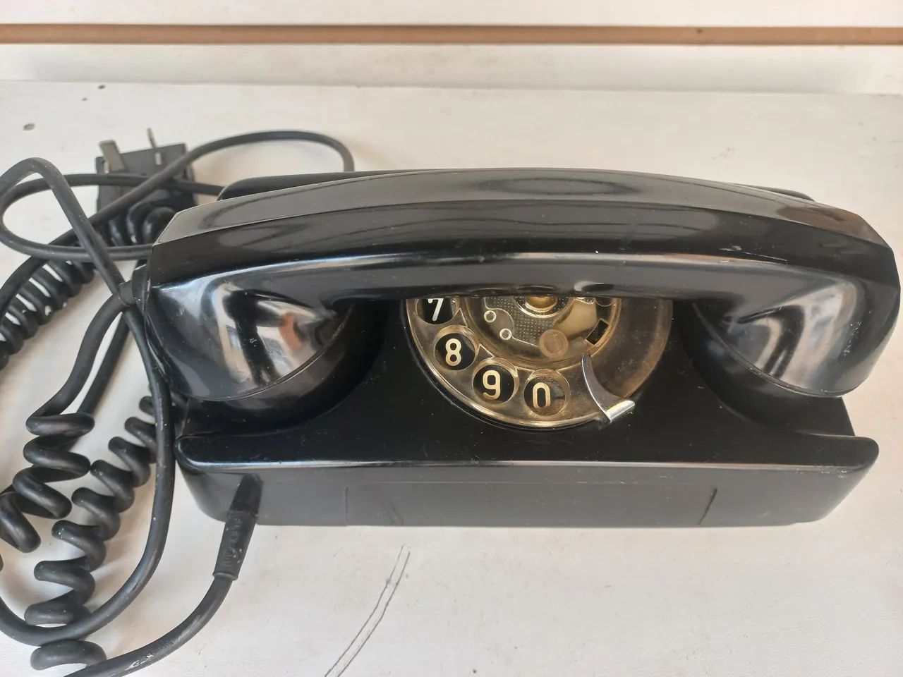Telefone antigo de disco  - Foto 3