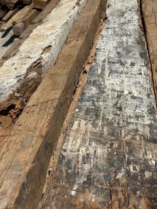 Madeira de demolição lavrada BRAUNA PEROBA IPE  - Foto 3