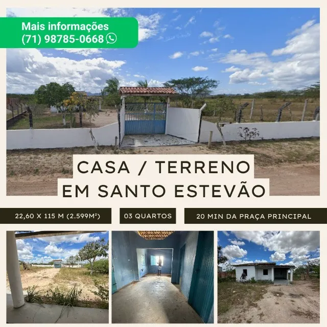 ? Terreno à Venda em Santo Estêvão - Oportunidade Única!