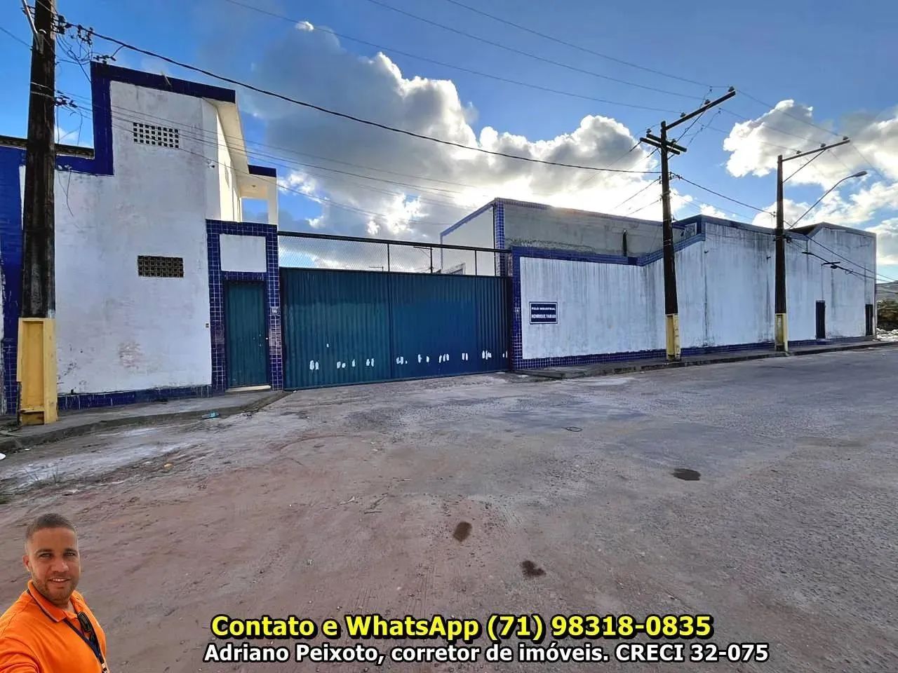 Galpão para Locação em Lauro de Freitas, Caji, 2 banheiros, 2 vagas - Foto 2