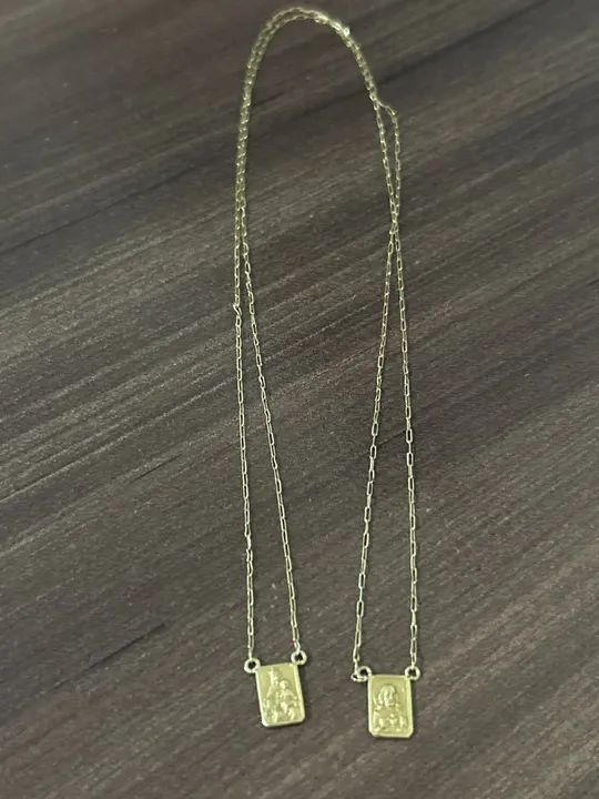 Escapulário de nossa senhora OURO 18K - Foto 2