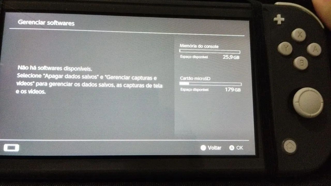 Switch lite Desbloqueado + cartão sd 128gb