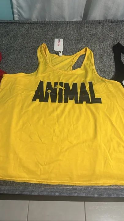 Regata animal e outras estampas P,M,G - Foto 5