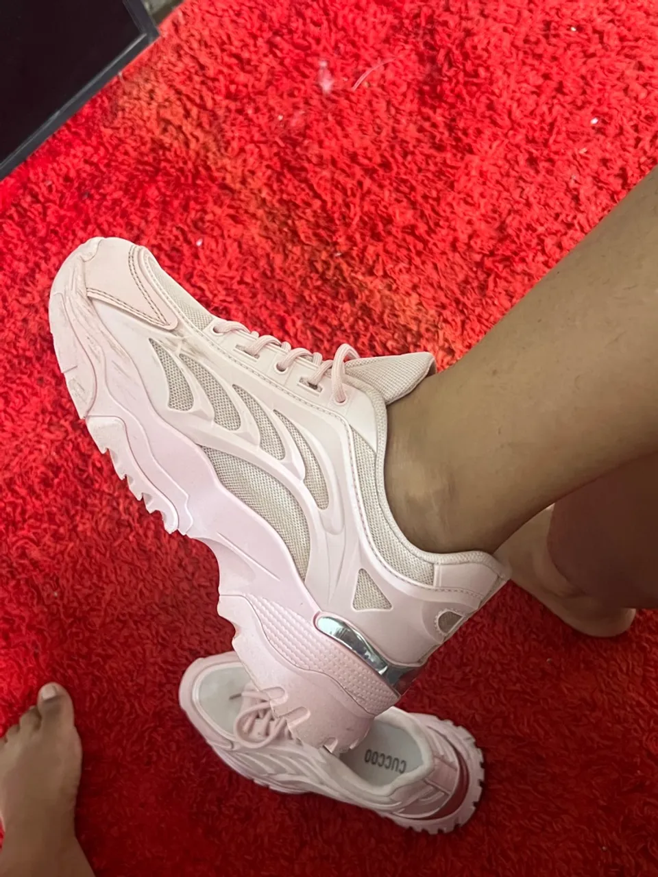 Tênis cucoo rosa