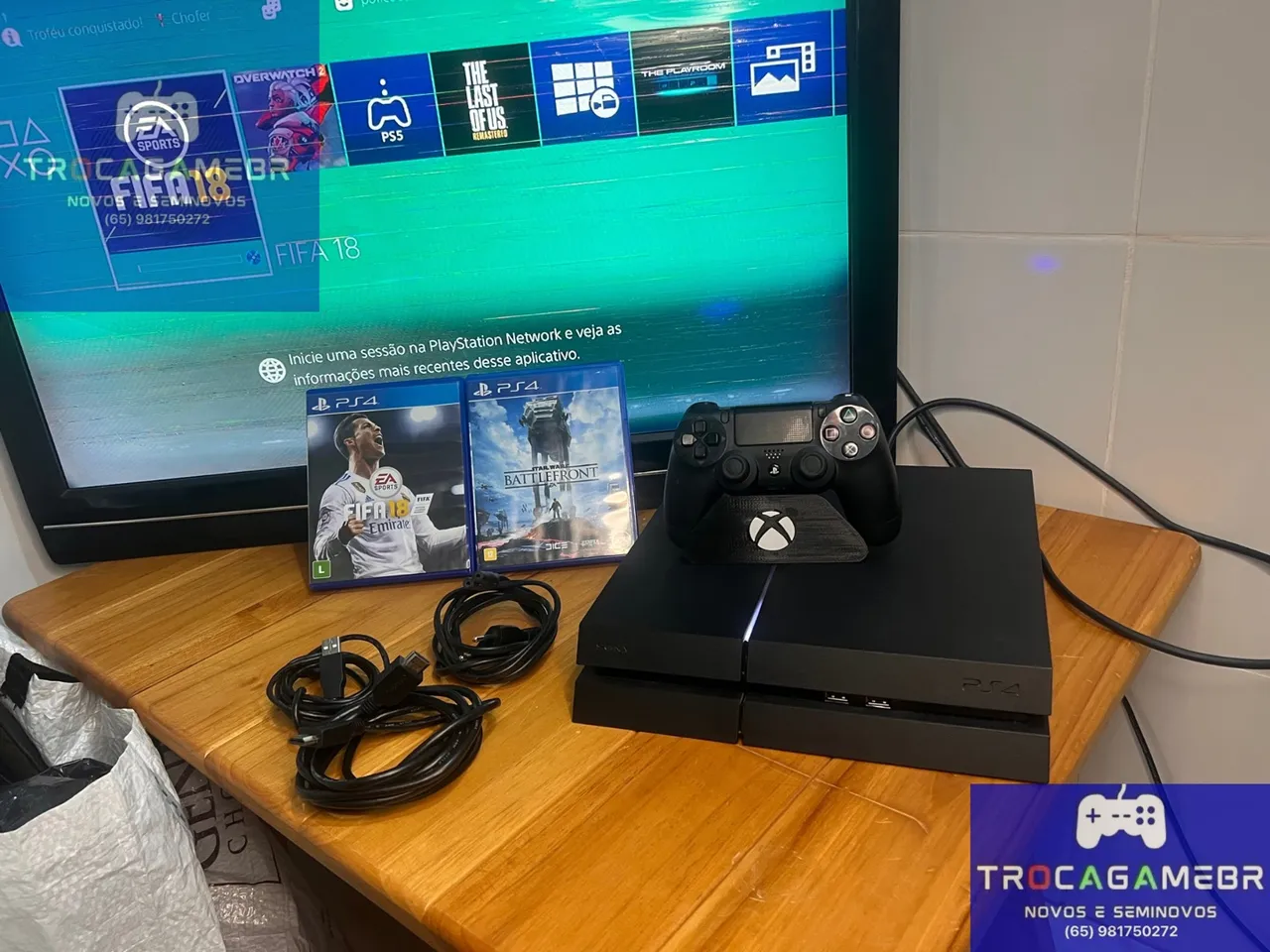 Ps4 Fat 500Gb *Revisado*