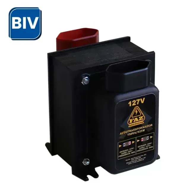 Auto Transformador 750VA Bivolt Marca Faz Eletrônico