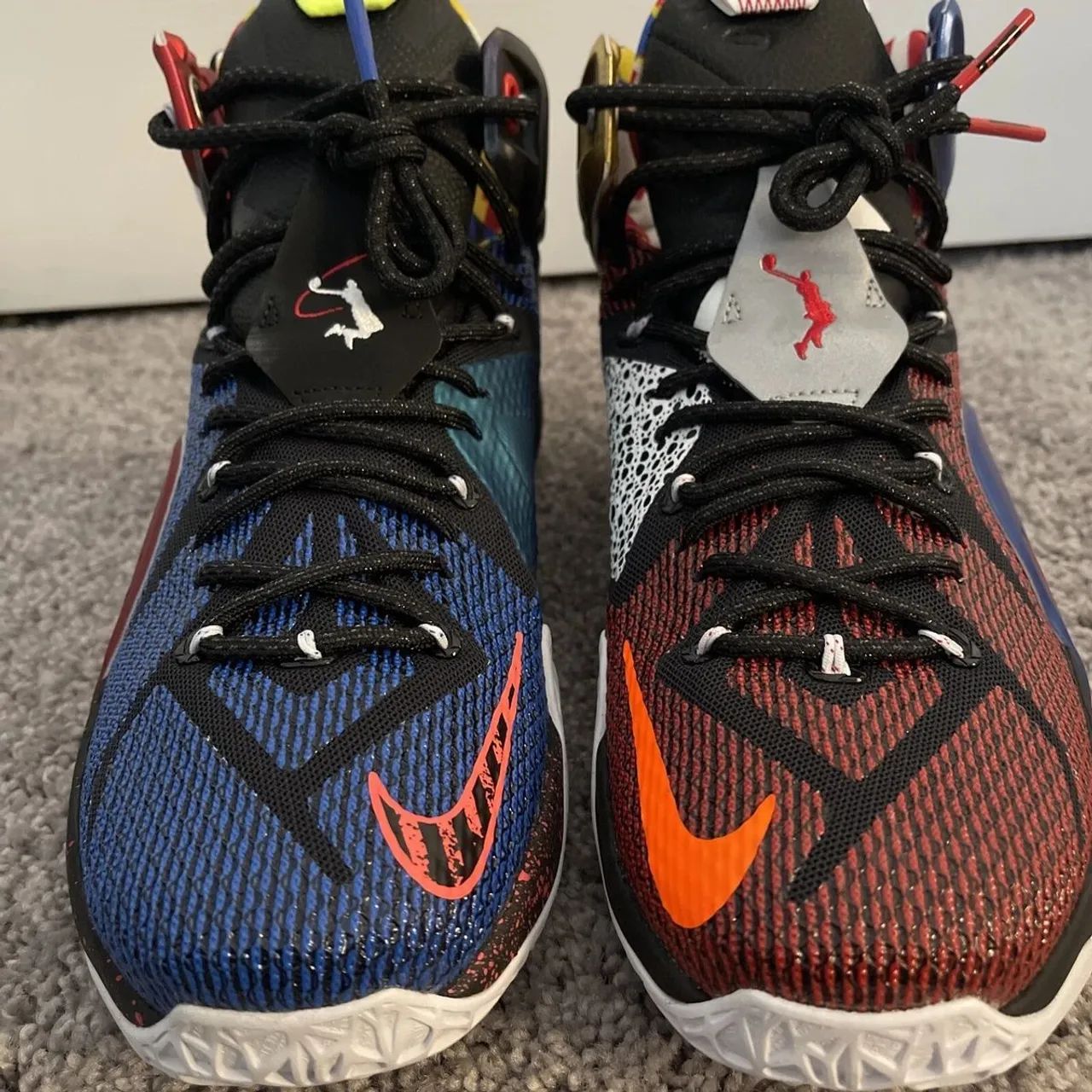 Tênis basquetebol Nike LeBron 12 SE N42 Tênis importado dos Estados Unidos Novo nunca us - Foto 2