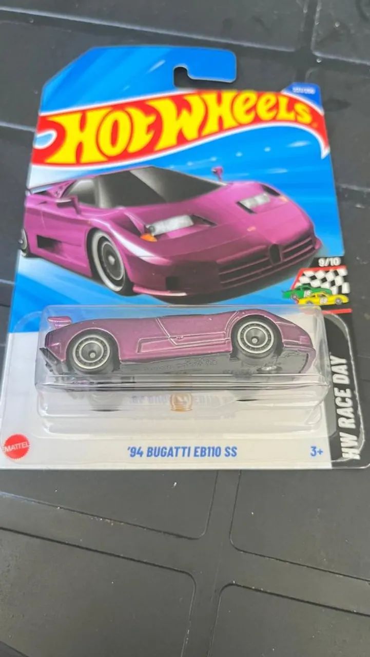 HOTWHEELS- SUPER T-HUNT DE 2025, BUGATTI EB110 SS NOVO , NO