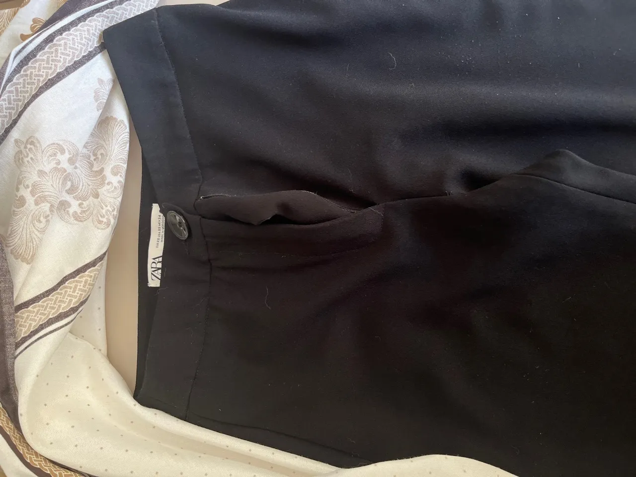 Calça zara original preta PP