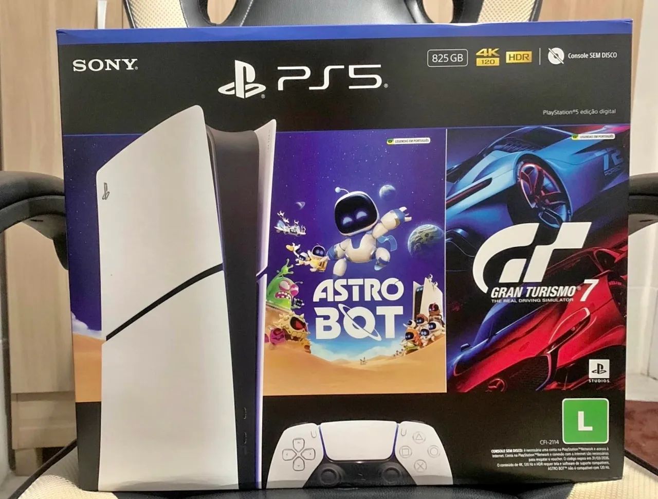 Ps5 mídia digital lacrado na caixa 