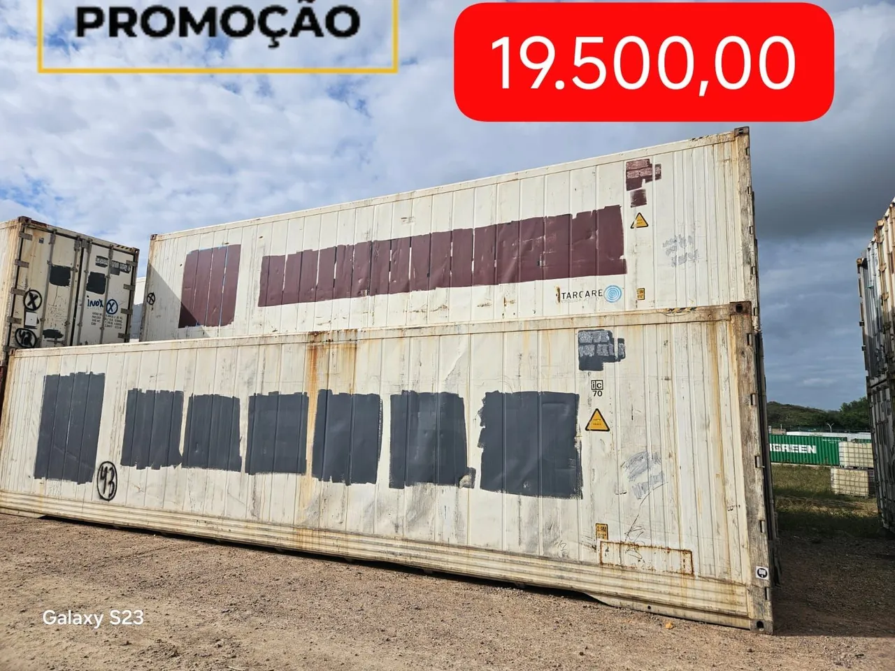 Contêiner marítimo ? P r o m o ç ã o
