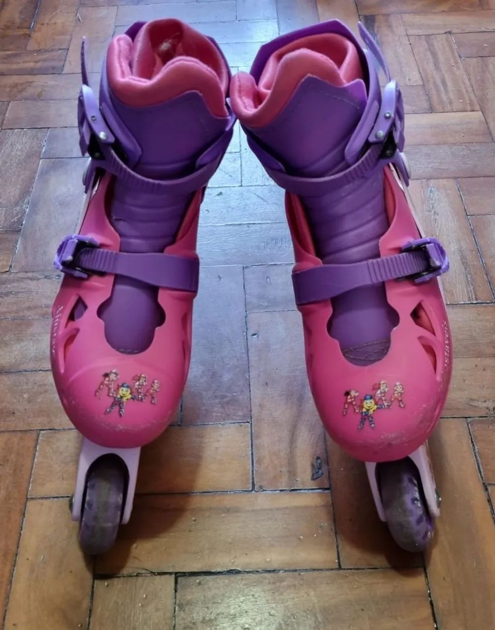 Patins rosa 