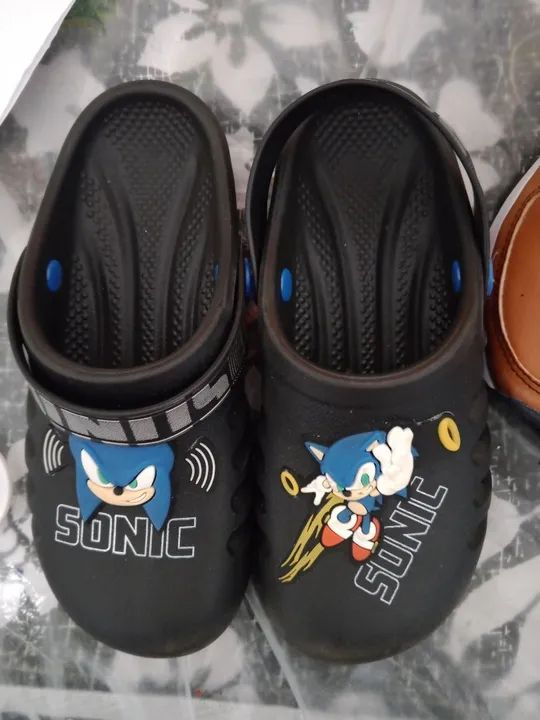 Chinelos Sonic Crocs Infantil