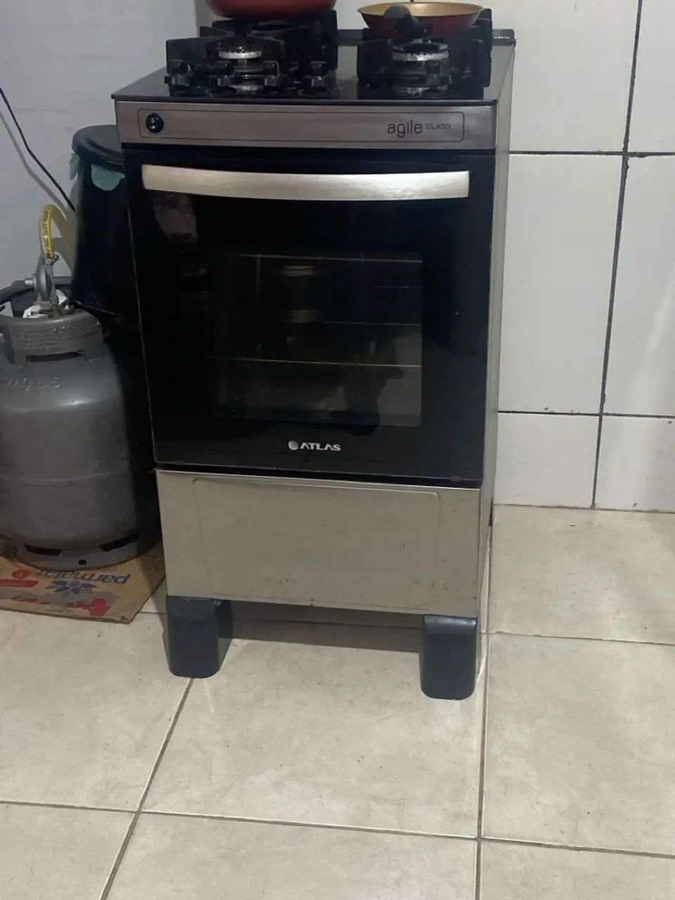 Fogão Atlas Agile Glass 4 Bocas