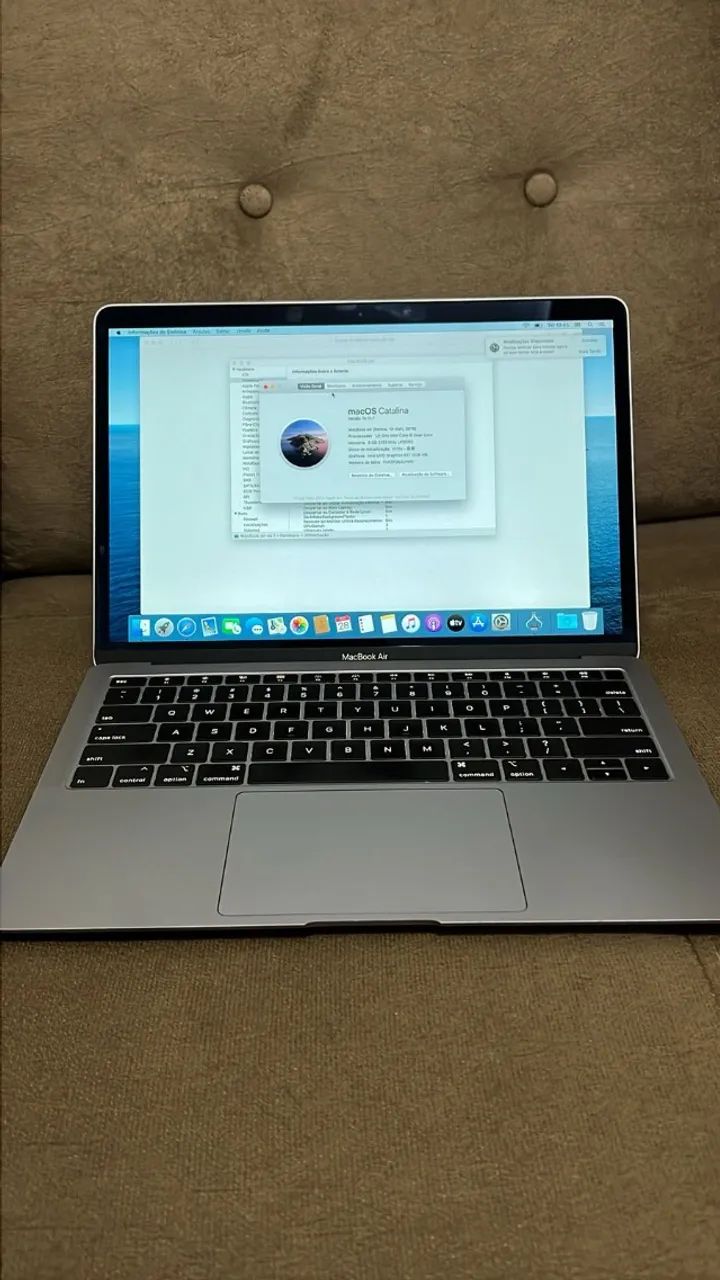 Macbook Air 2019 128 GB/ 8 GB RAM - Notebooks - Setor Campinas