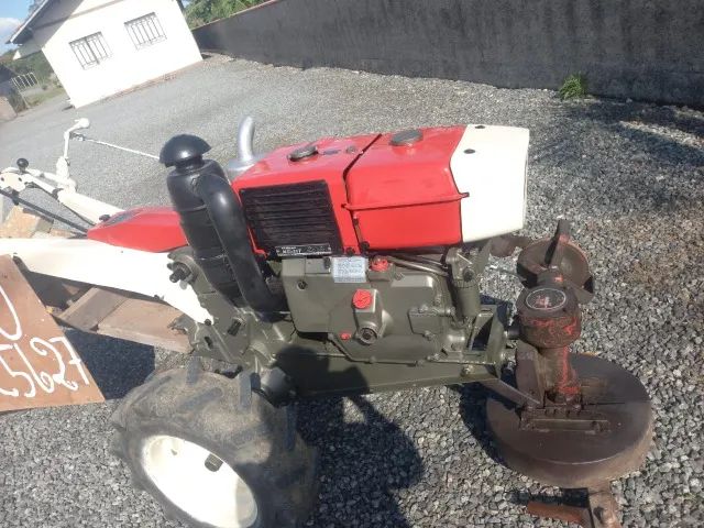 Micro trator Yanmar tc 11 caixa larga tem mais uma rotativa - Foto 5