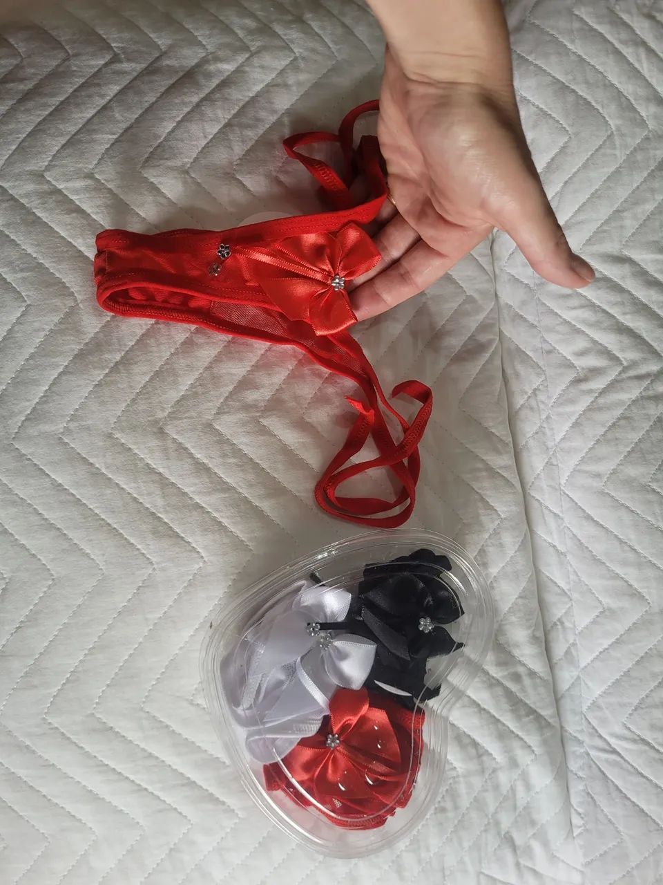 Lingerie calcinhas kit com três - Foto 3