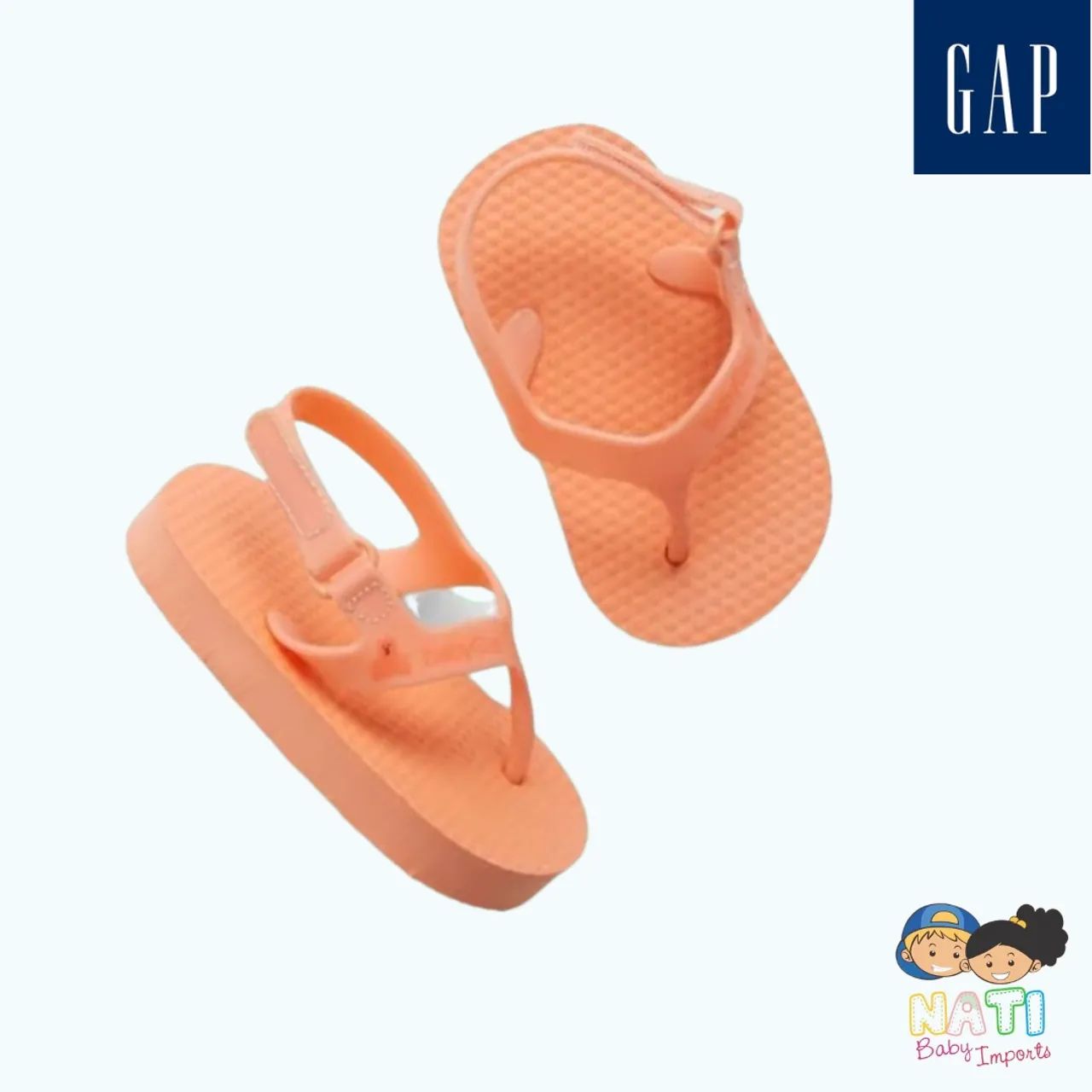 Chinelo Gap laranja 