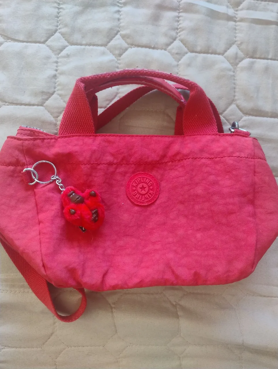 Bolsa Kipling Vermelha Original