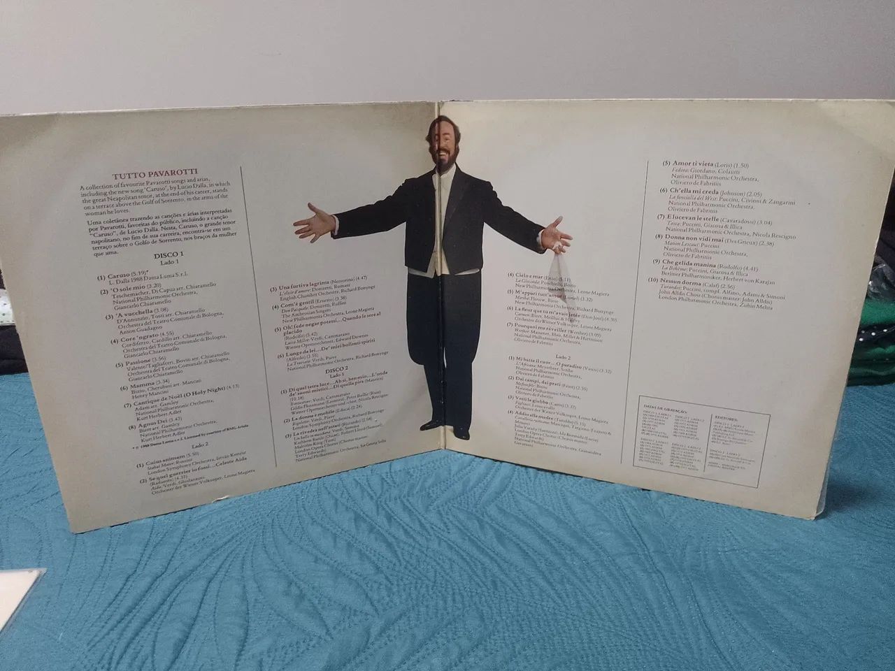LP vinil Pavarotti  - Foto 3