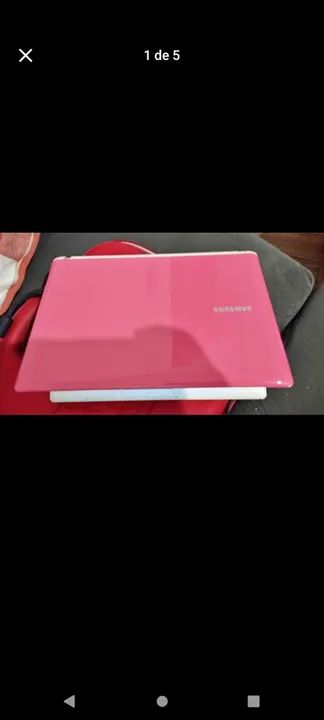 Netbook Samsung Rosa(defeito) - Foto 2
