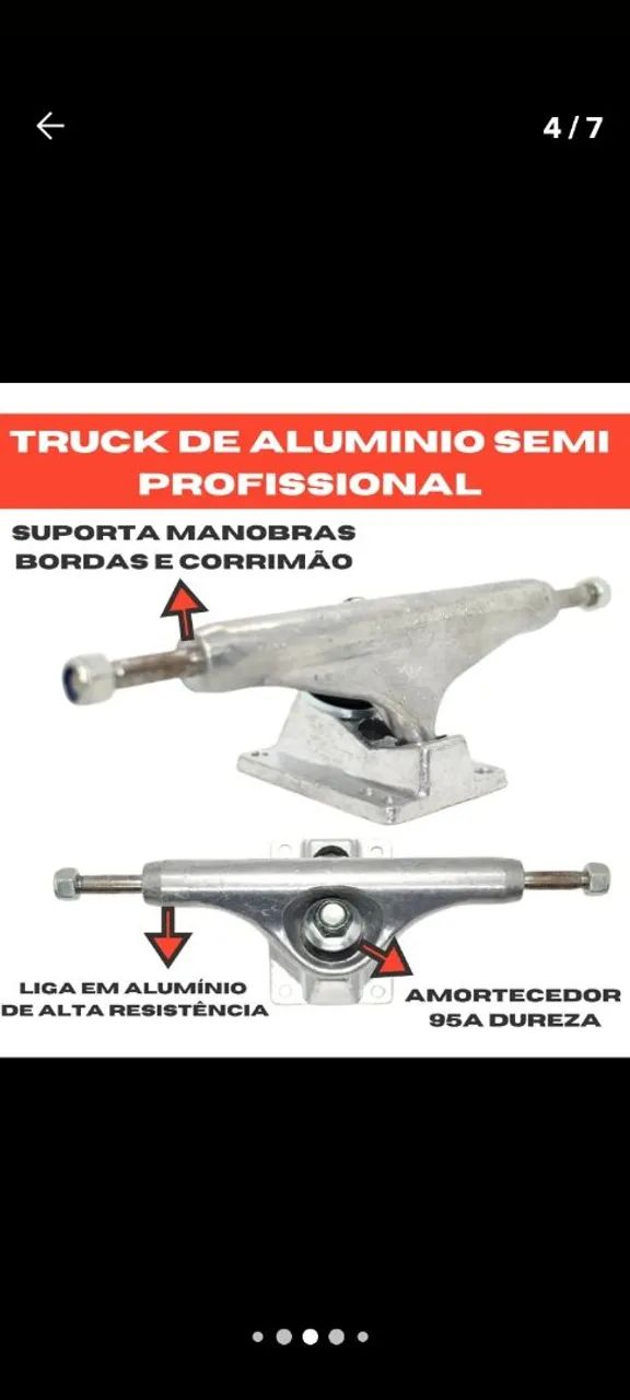 Skate completo 8.0 profissional Vendo ou Troco. - Foto 4