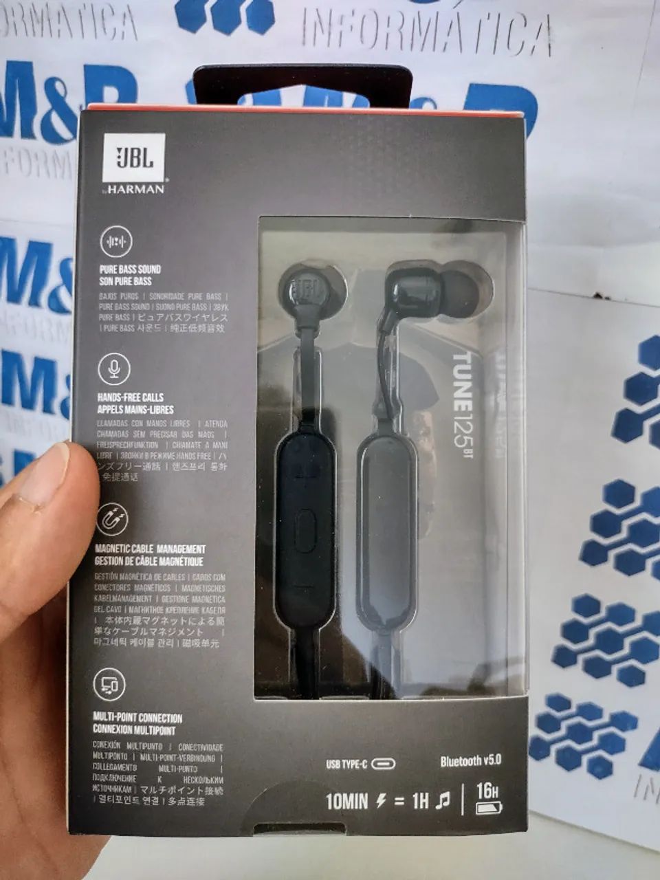 Fone de ouvido JBL Tune 125bt?Bluetooth - Foto 3