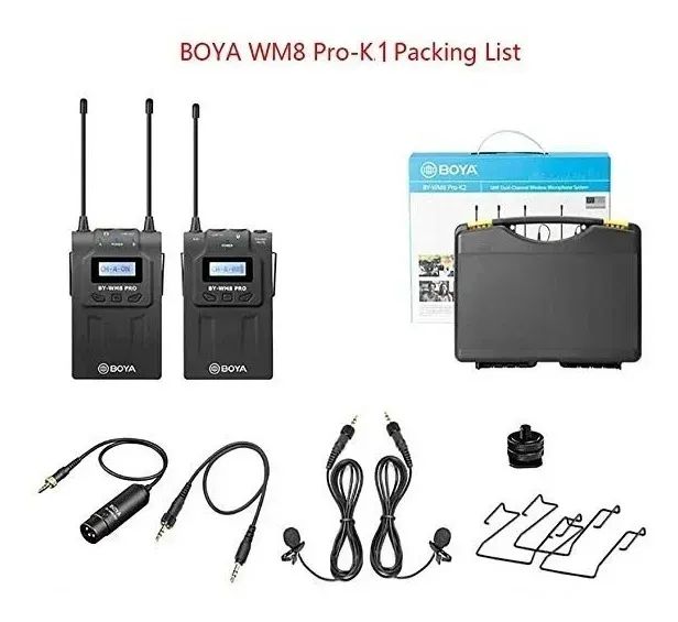 Microfone Boya By-wm8 Pro K1 Condensador Omnidirecional - Foto 3