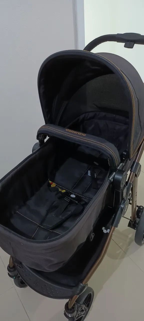 Carrinho + Bebê conforto Galzerano  - Foto 3