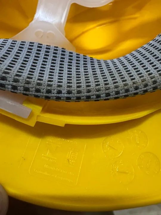Capacete de Segurança Amarelo - Foto 4