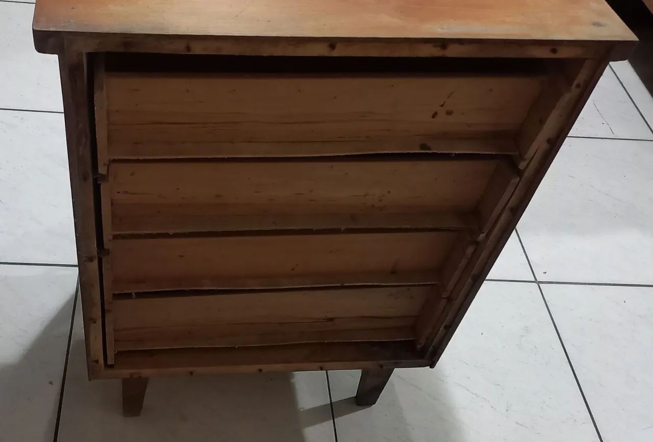 Gaveteiro / cômoda antiga madeira maciça para restauração 64573991057793124