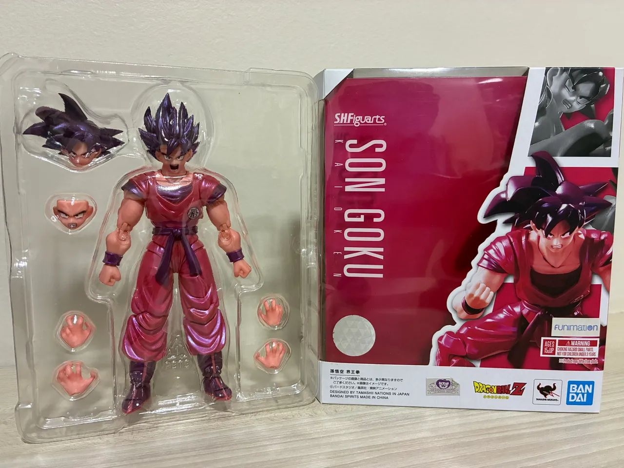 Goku Kaioken S.h. Figuarts Dragon Ball Z Bandai - Foto 3