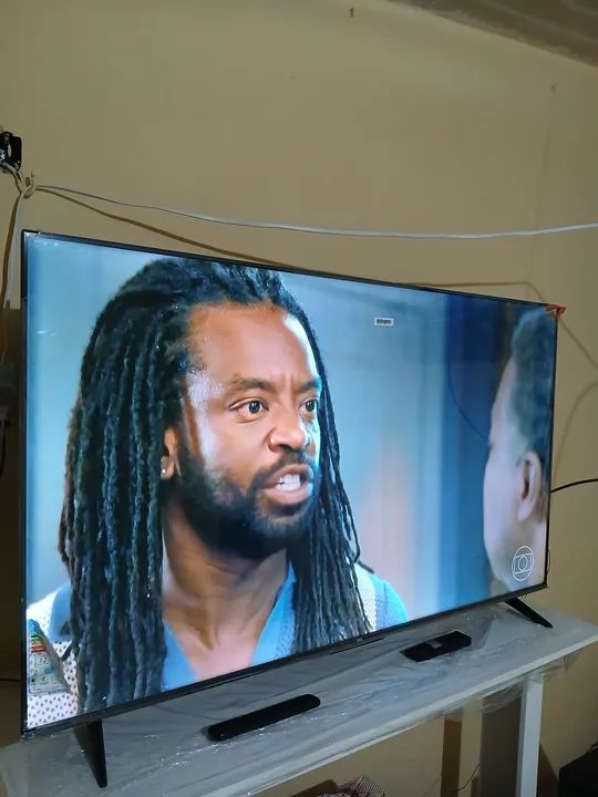 TV SMART TCL ANDROID 55 POLEGADAS 4K, NOVA, HDR, BLUETOOTH E COMANDO DE VOZ. "NOVA" - Foto 2
