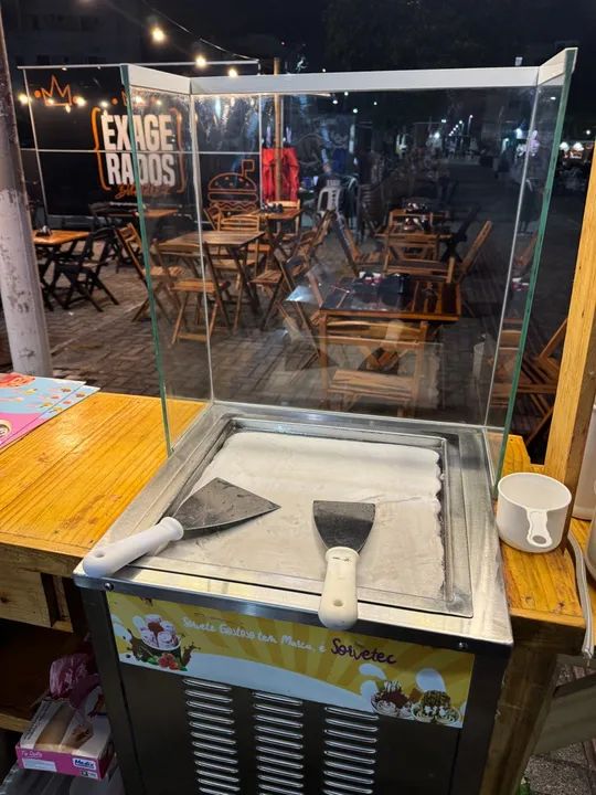 Carrinho de sorvete D'hora Ice Roll - Oportunidade! - Foto 3