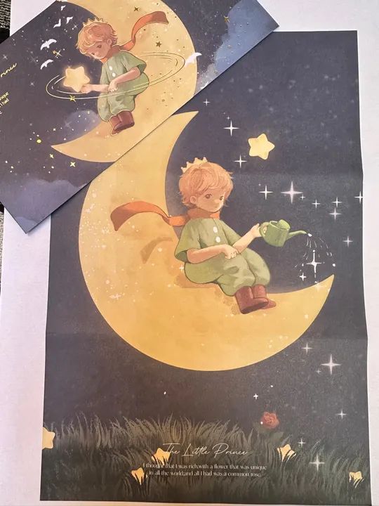 Papel de carta  O Pequeno Príncipe