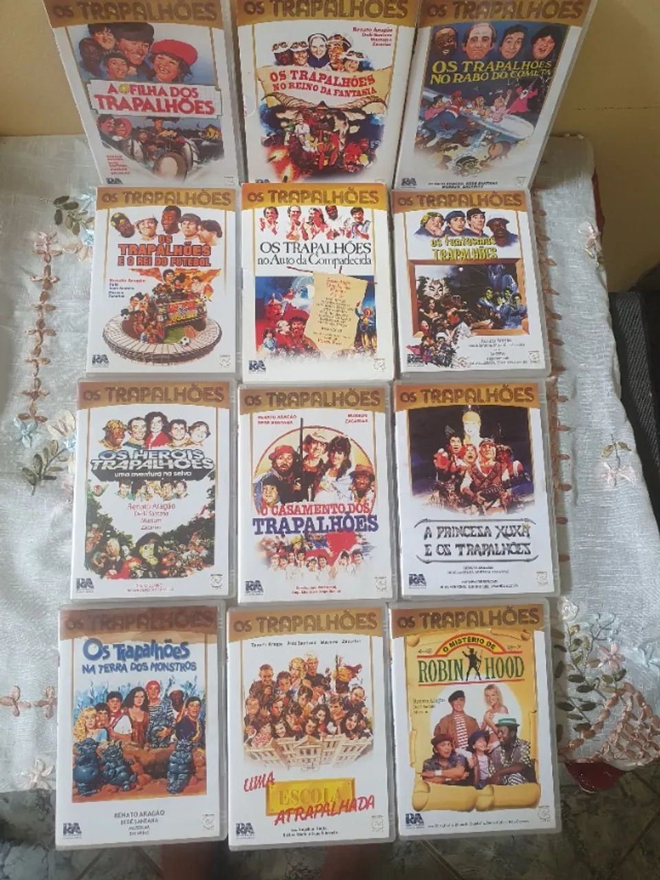 Coleção completa de DVDs dos Filmes dos Trapalhões Originais 42 volumes - Foto 5