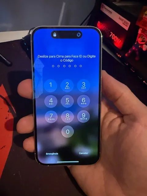 Iphone 14 pro max perfeito estado  85% saude bateria  - Foto 2
