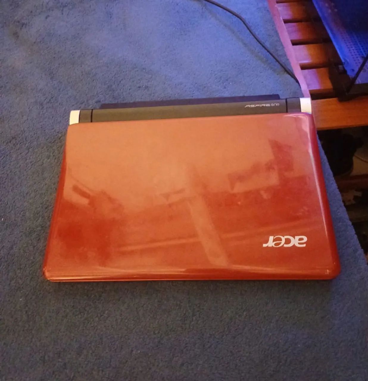 Netbook Acer vermelho - Foto 3