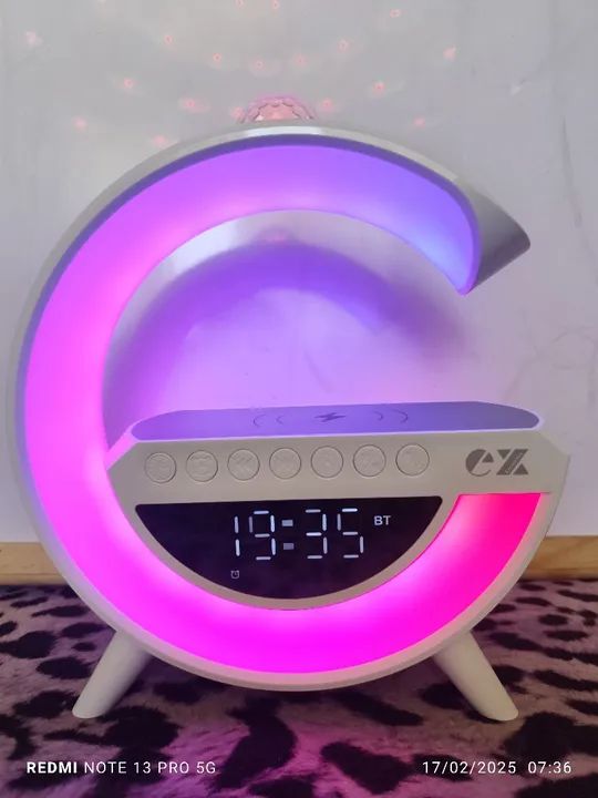 Despertador com Luminária e Bluetooth - Foto 2