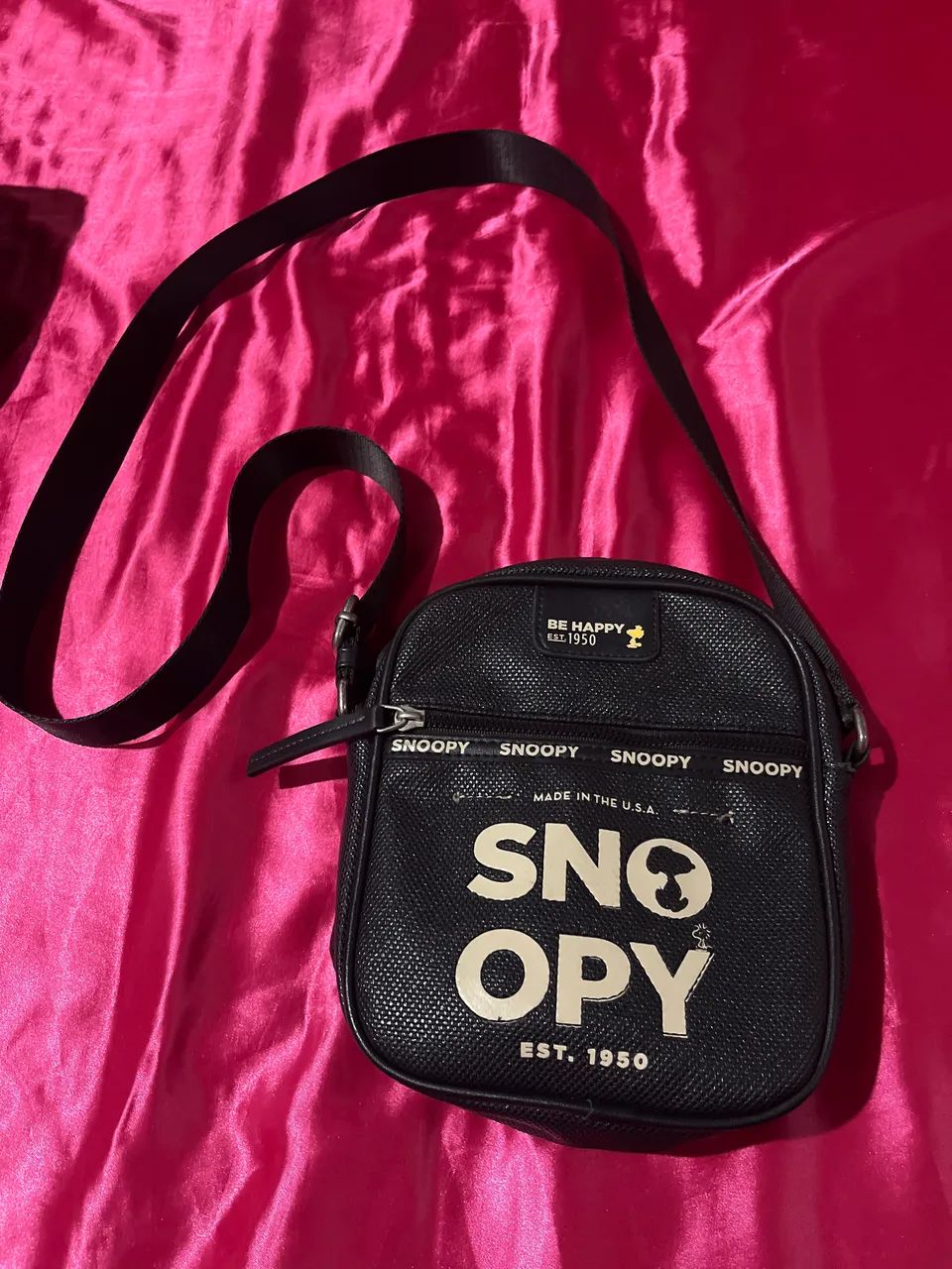 Bolsa transversal Snoopy 