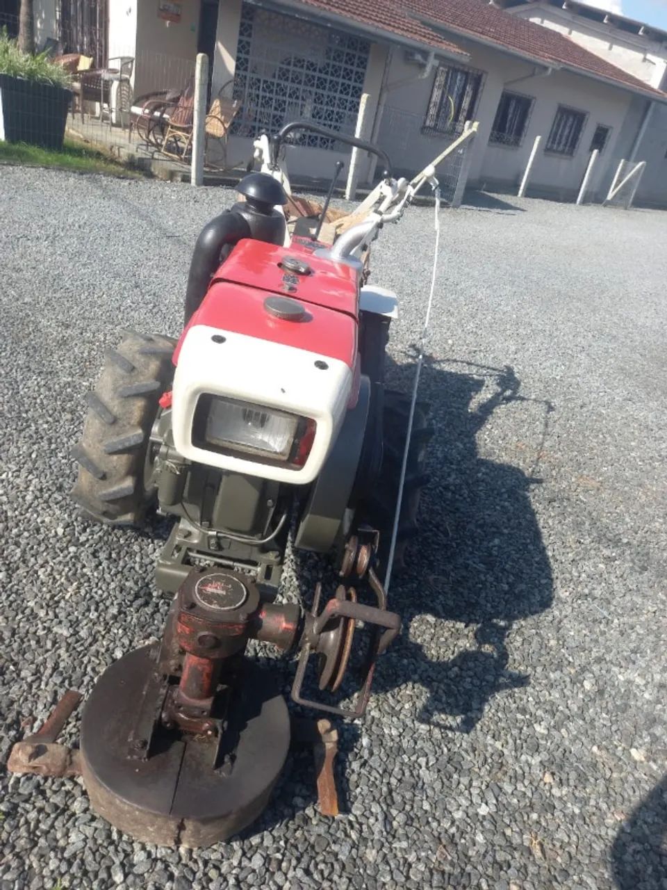 Micro trator Yanmar tc 11 caixa larga tem mais uma rotativa - Foto 4