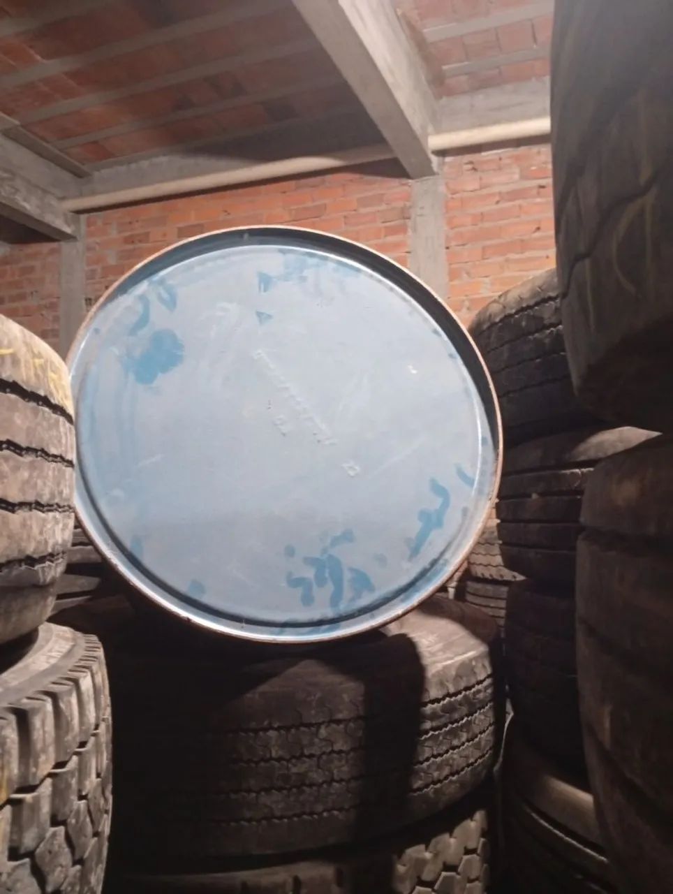 Tambor Metálico para Armazenamento