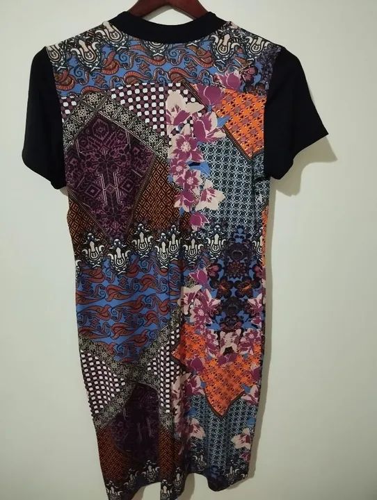 Vestido estampado  M/G - Foto 2
