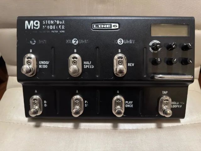 Pedaleira Line 6 M9 - Conservada!!! Fonte Original