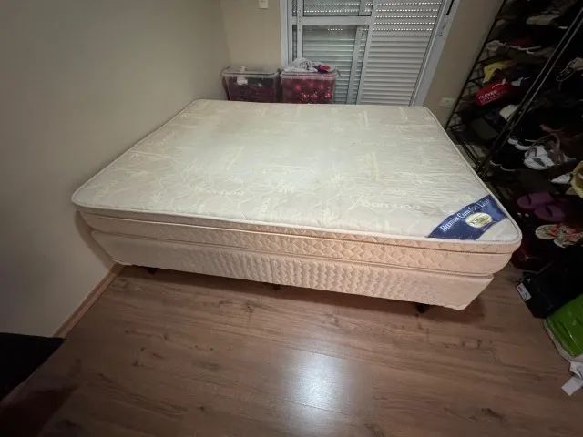Cama Box - 1.89 m x 1.38 m - Foto 2