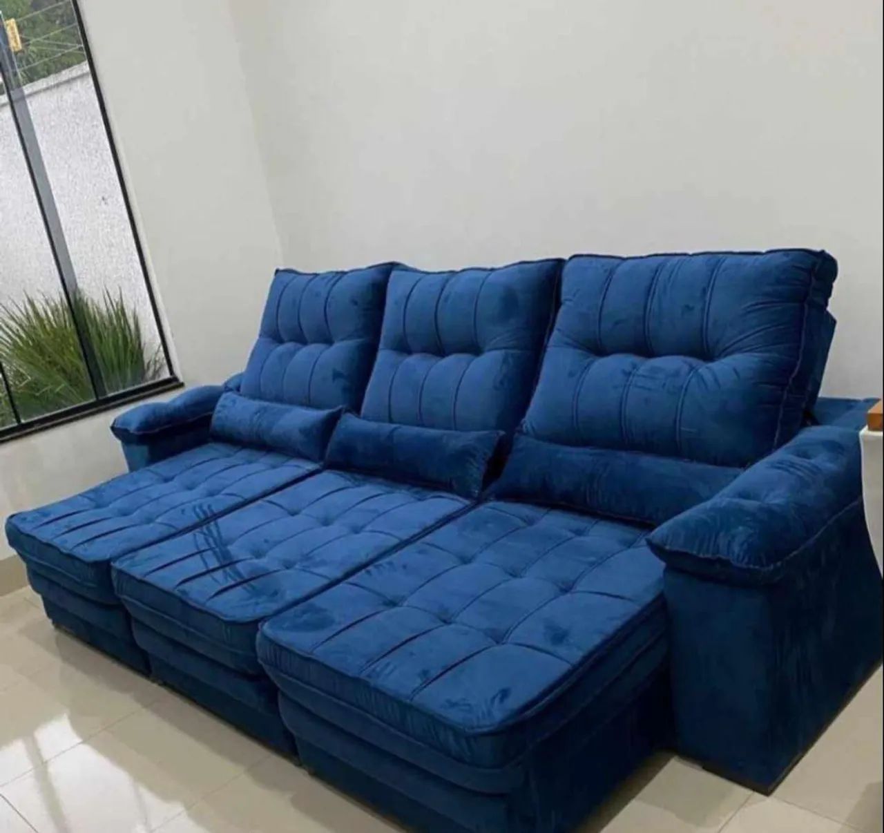 SOFA RETRÁTIL E RECLINÁVEL MORFEU MEGA PRIMO 