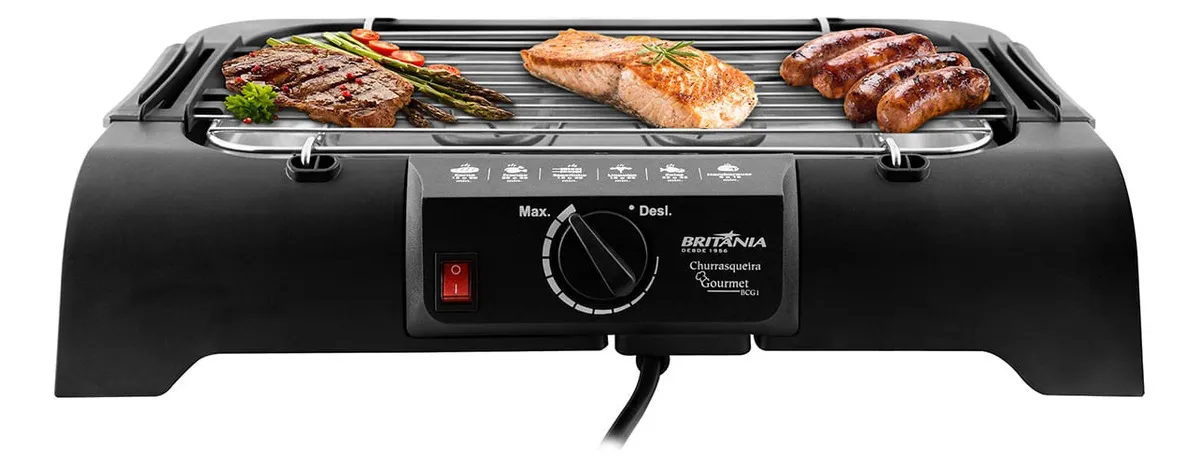 Churrasqueira Gourmet Bcg1 1200w Britânia 220v