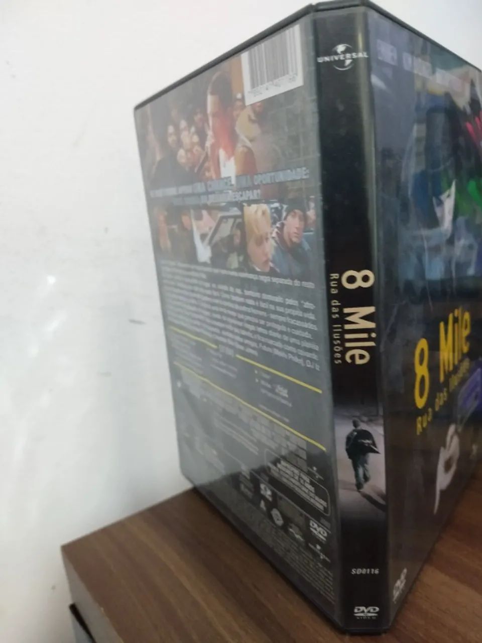 DVD Filme 8 Mile Rua das Ilusões - Foto 4